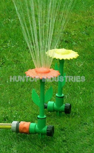 Sunflower Design Plastic Garden Sprinkler